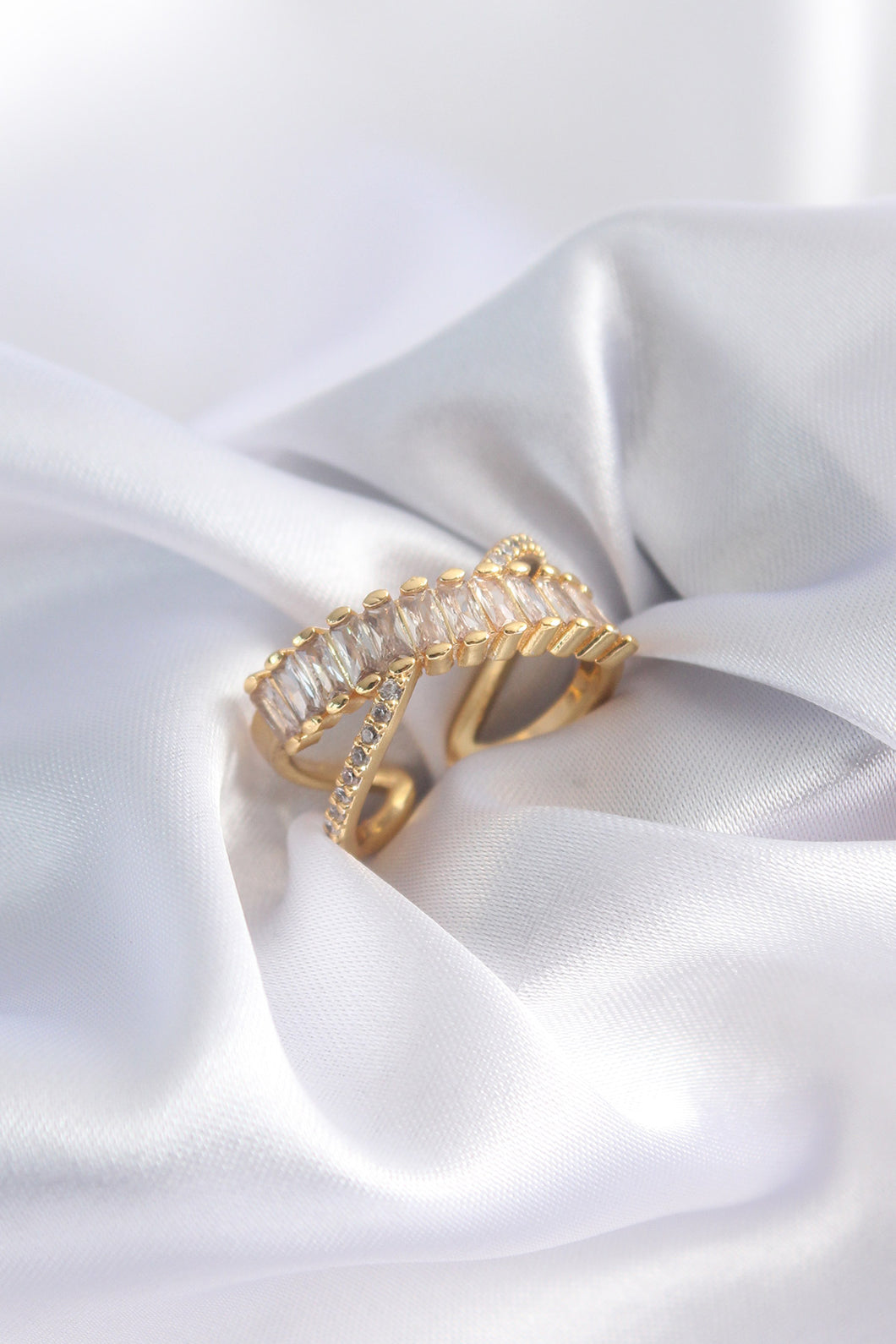 Gold adjustable Ring