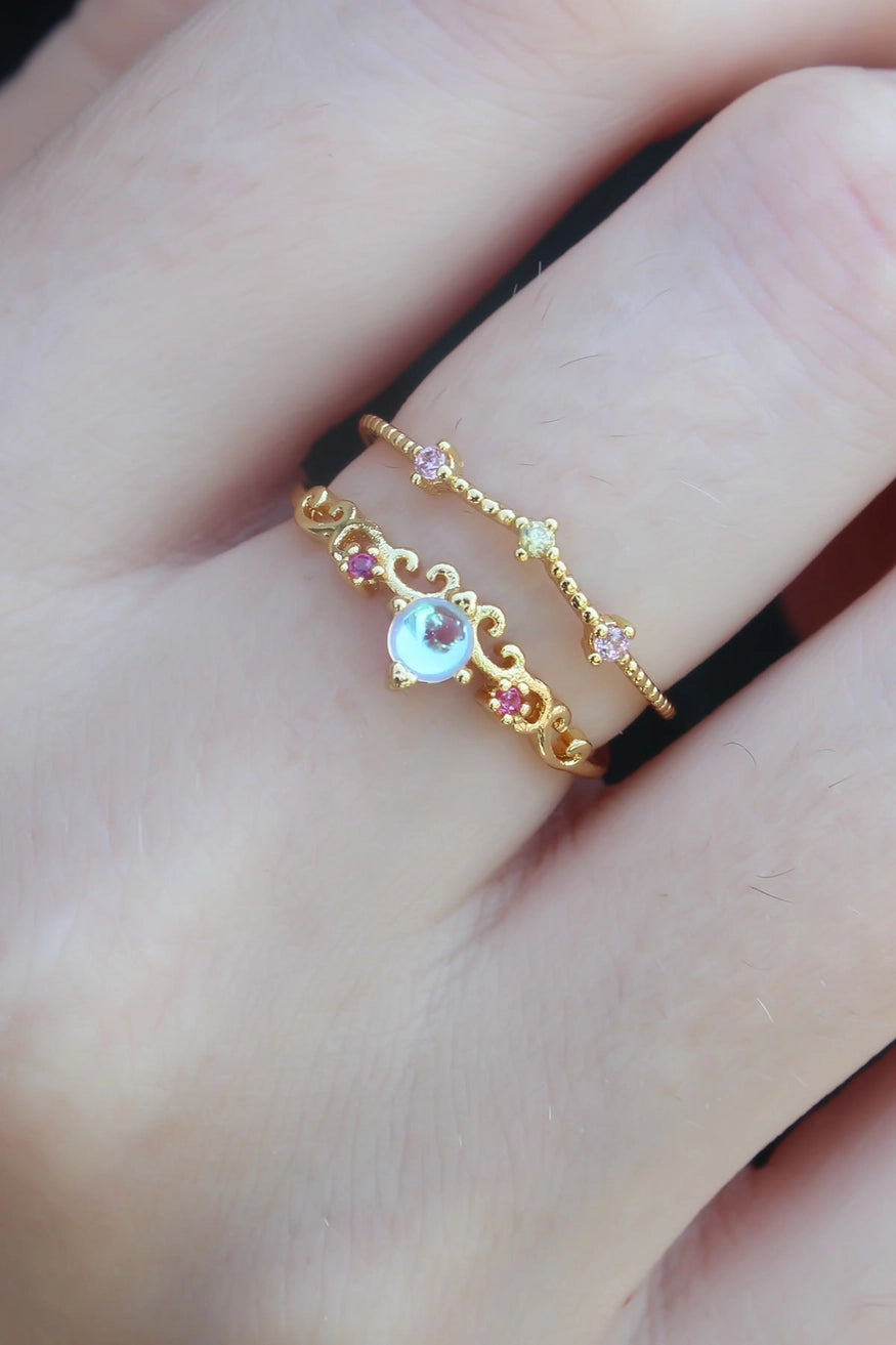 Gold Crown Ring