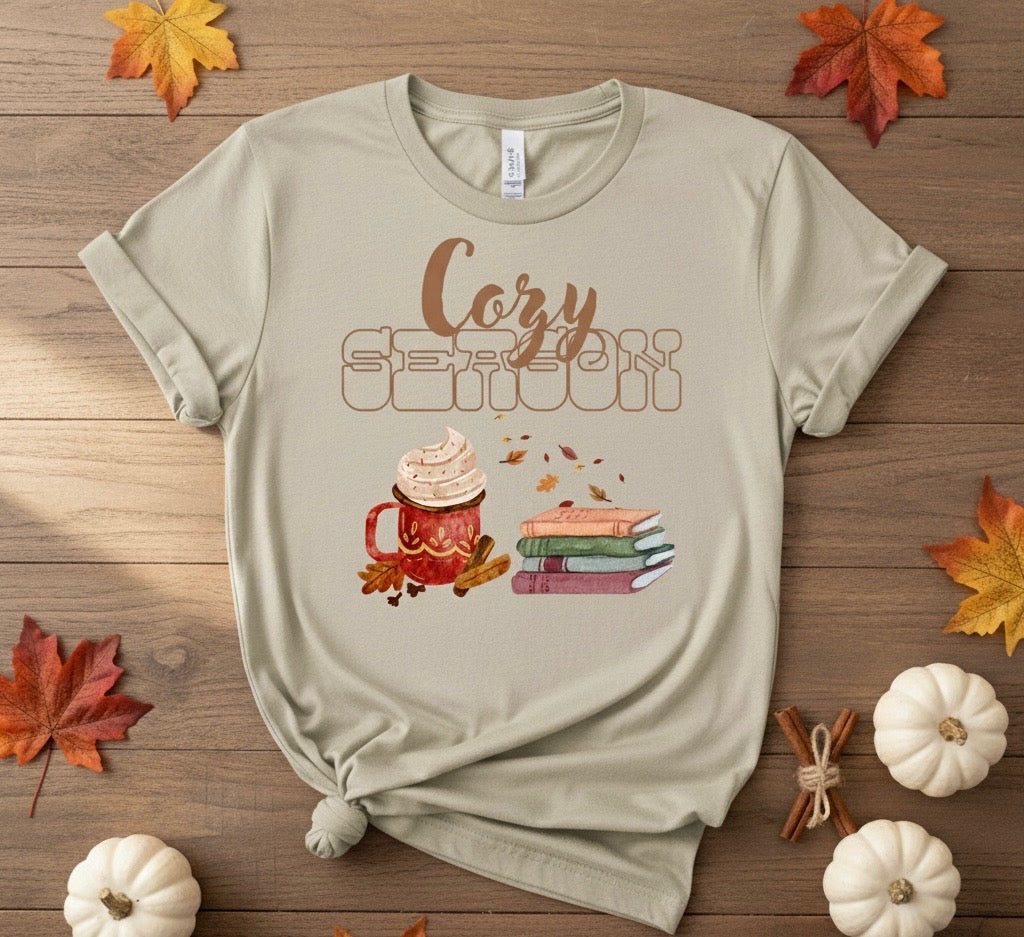 "Cozy Season" Short Sleeve Shirt