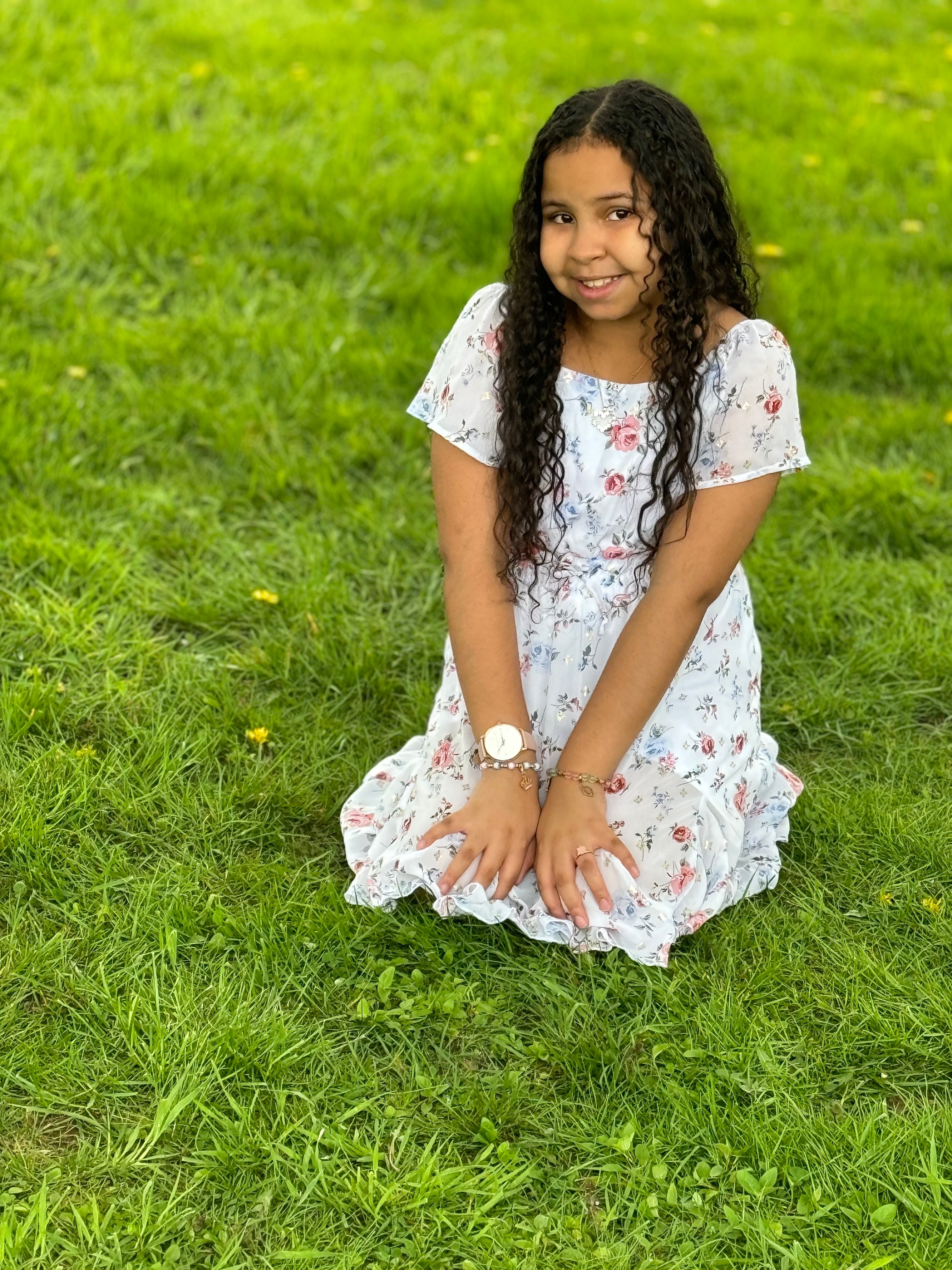 Girl's Floral Dress