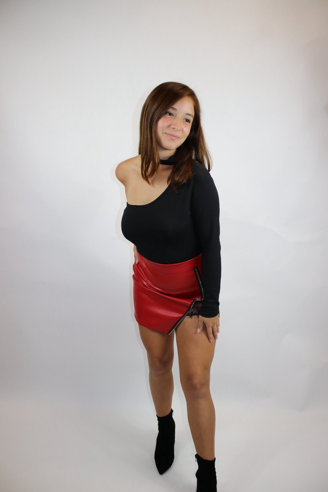 Zipper Design Skirt