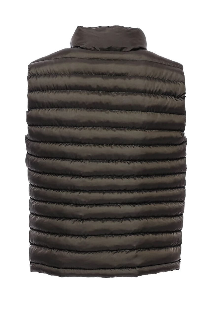 Men Puffer Green Vest