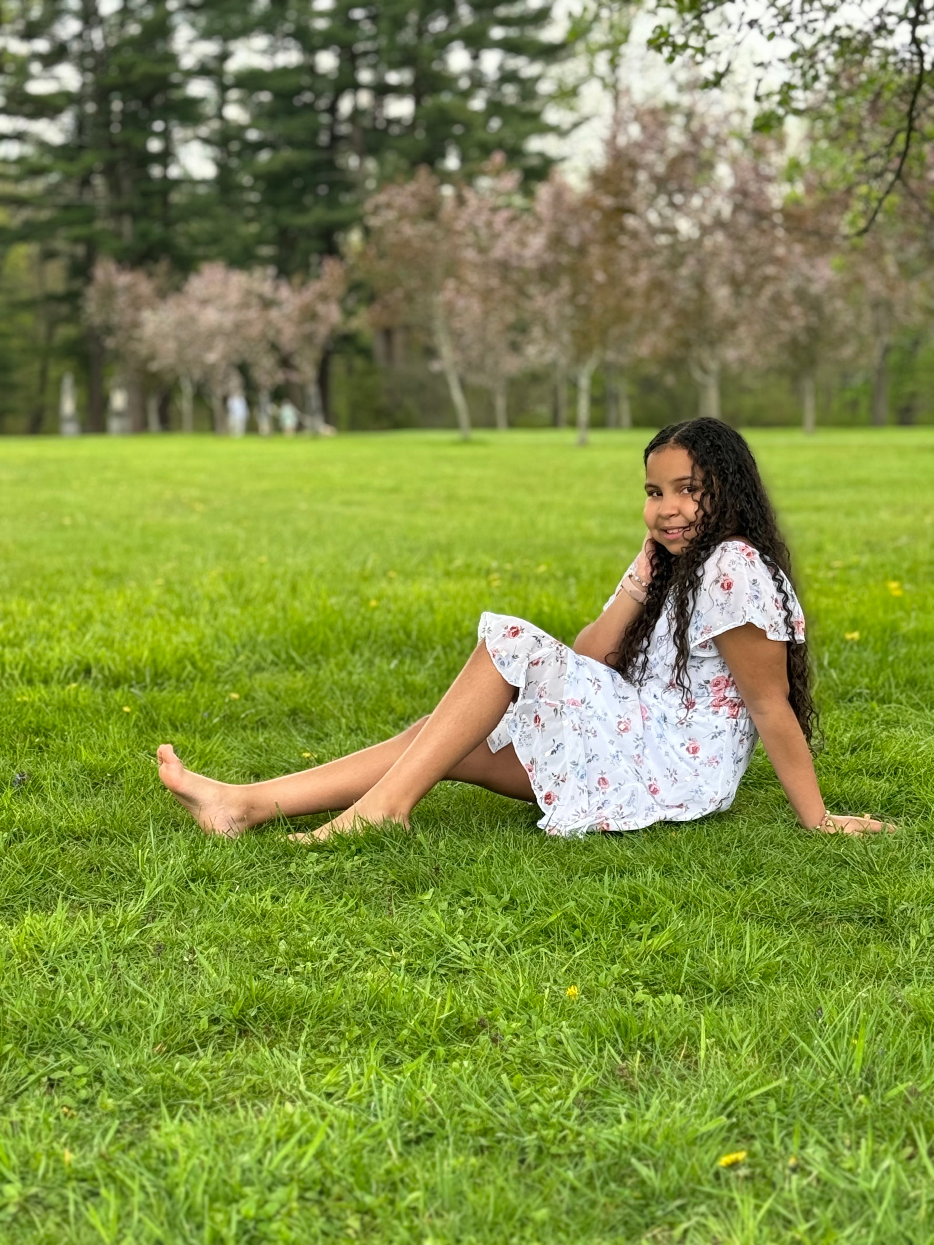 Girl's Floral Dress