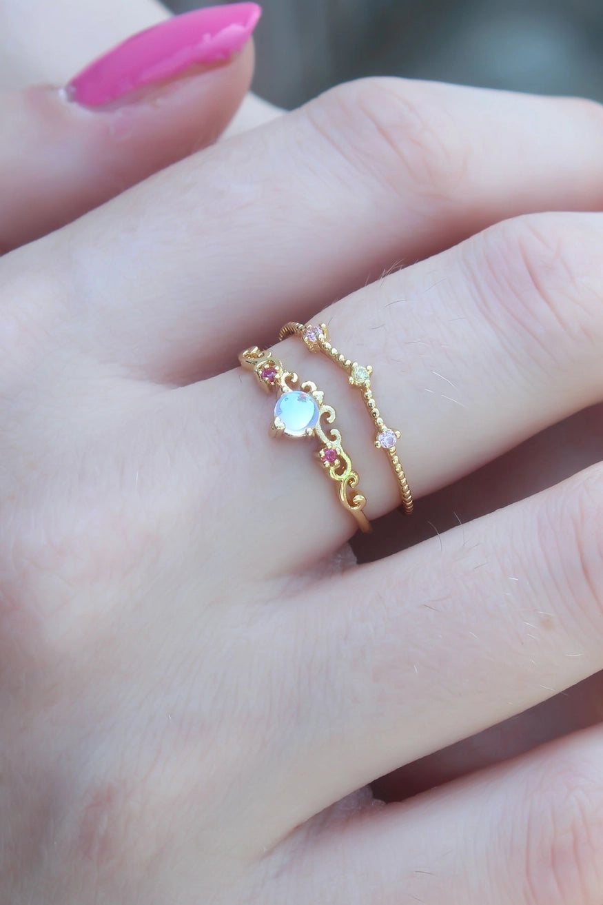 Gold Crown Ring