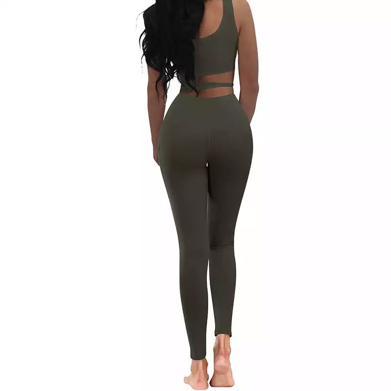 Army Green Jumpsuit